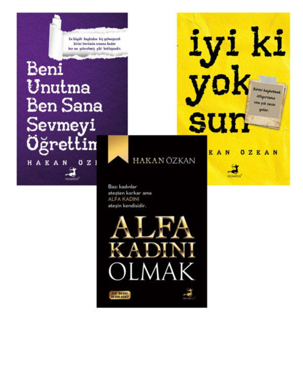 Hakan Ozkan - 3 Book Set