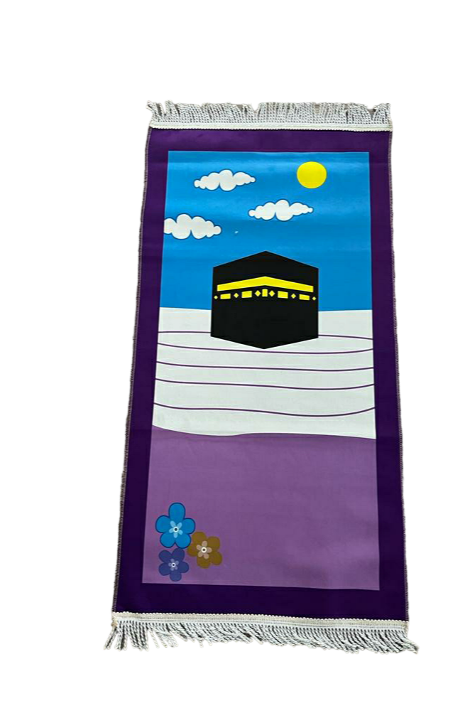 Kids Prayer Mats - purple / Cocuk Seccadesi (Kabe)