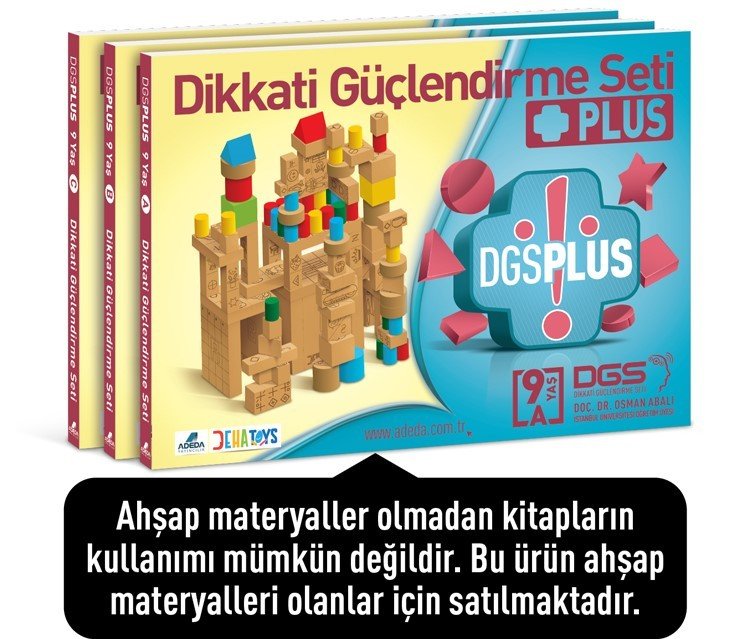 Dikkati Güçlendirme Seti Plus 9 Yaş Kitap