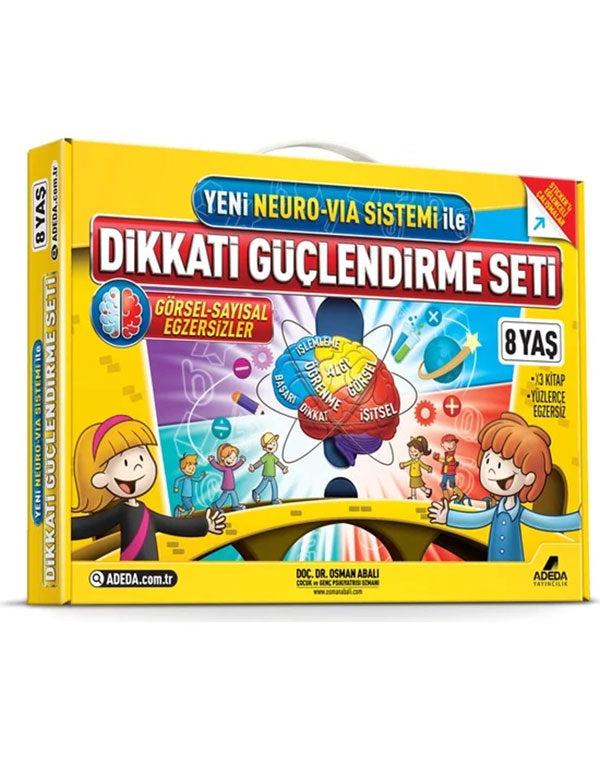 Dikkati Güçlendirme Seti – 8 yaş – Osman Abalı