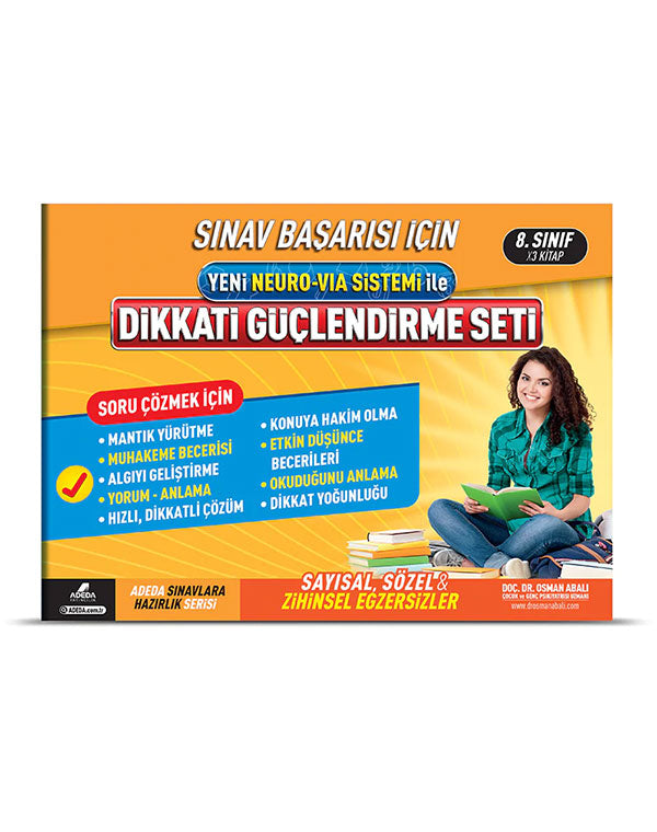 Dikkati Güçlendirme Seti 8. Sınıf 14 Yaş