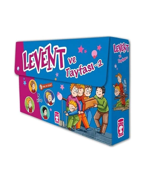 Levent ve Tayfası 2 Set (5 Kitap)
