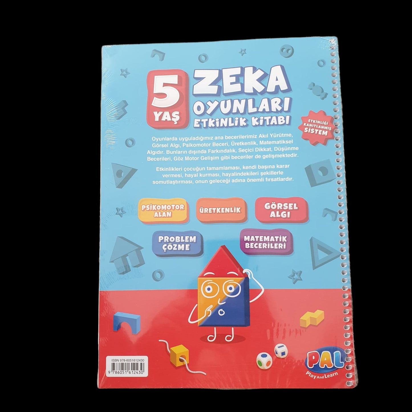 Zeka Oyunları Etkinlik Kitabı 5 Yaş