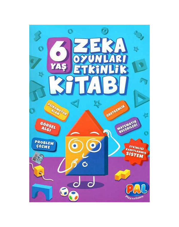 Zeka Oyunları Etkinlik Kitabı 6 Yaş