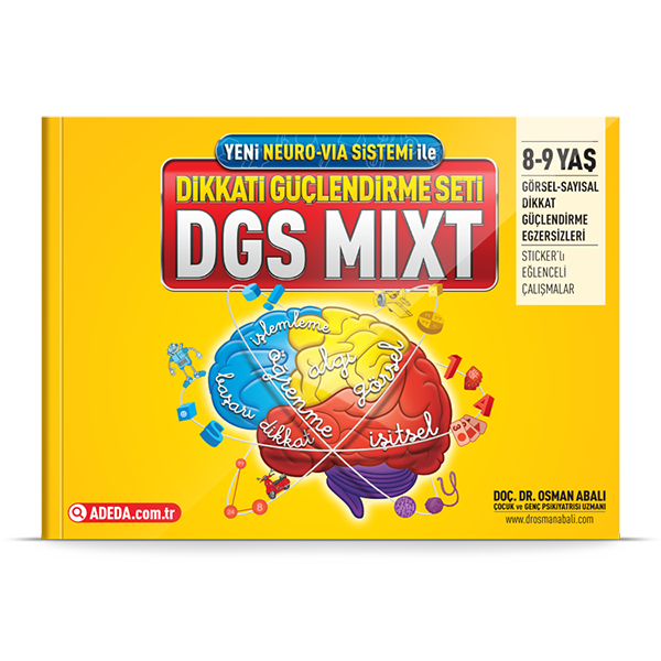 Dikkati Güçlendirme Seti Mixt 8/9 Yaş