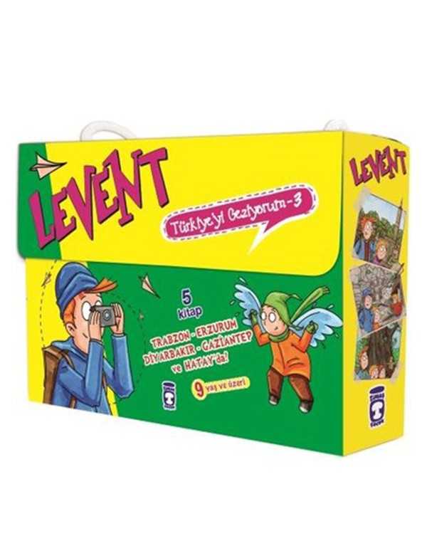 Levent Türkiye’yi Geziyorum 3 – 5 Kitap Takım
