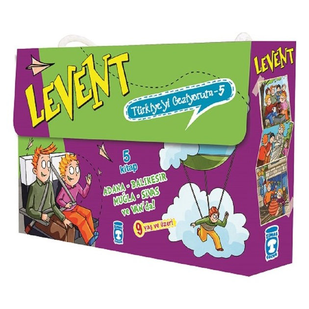 Levent Türkiye’yi Geziyorum – 5 Set (5 Kitap)