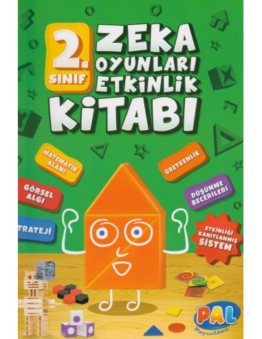 Pal 2.Sınıf Zeka Oyunları Etkinlik Kitabı