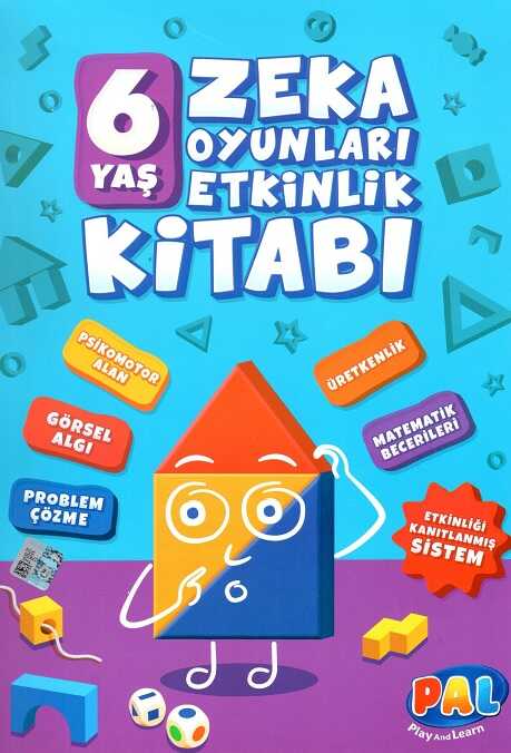 Zeka Oyunları Etkinlik Kitabı 6 Yaş