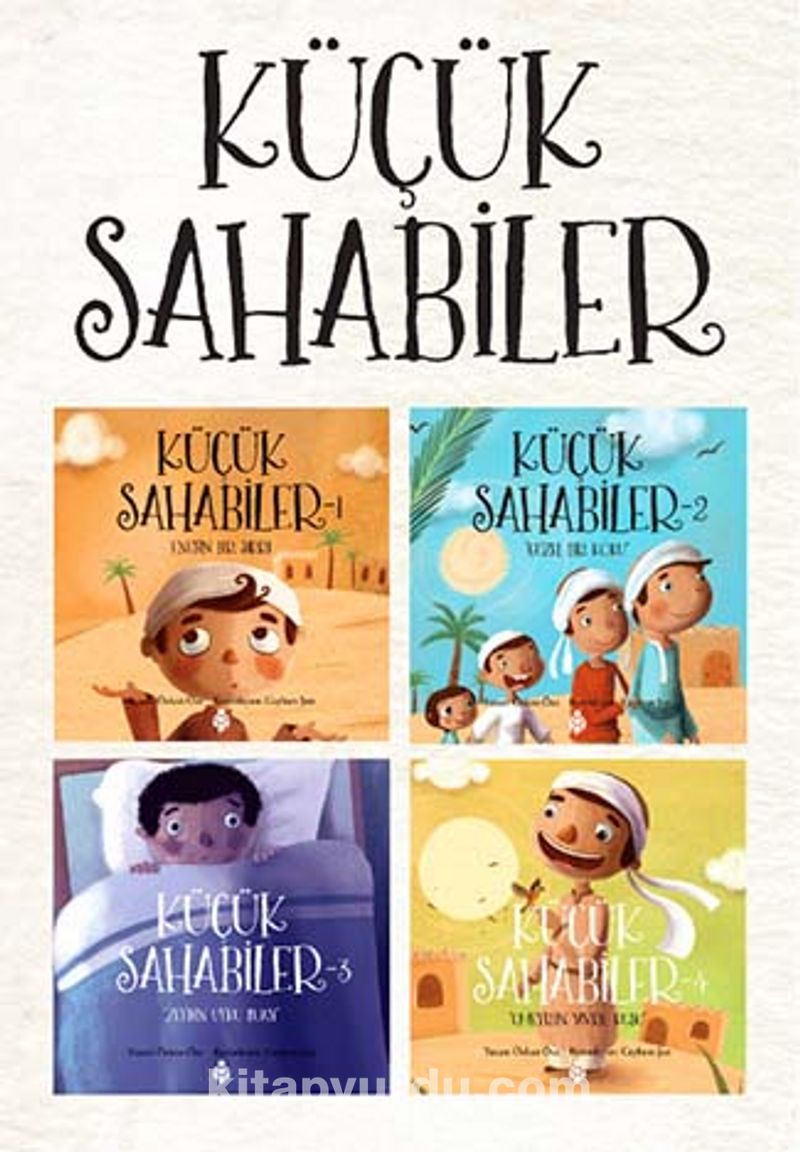 Uğurböceği Yayınları Küçük Sahabiler Seti 1-2 (8 Kitap)