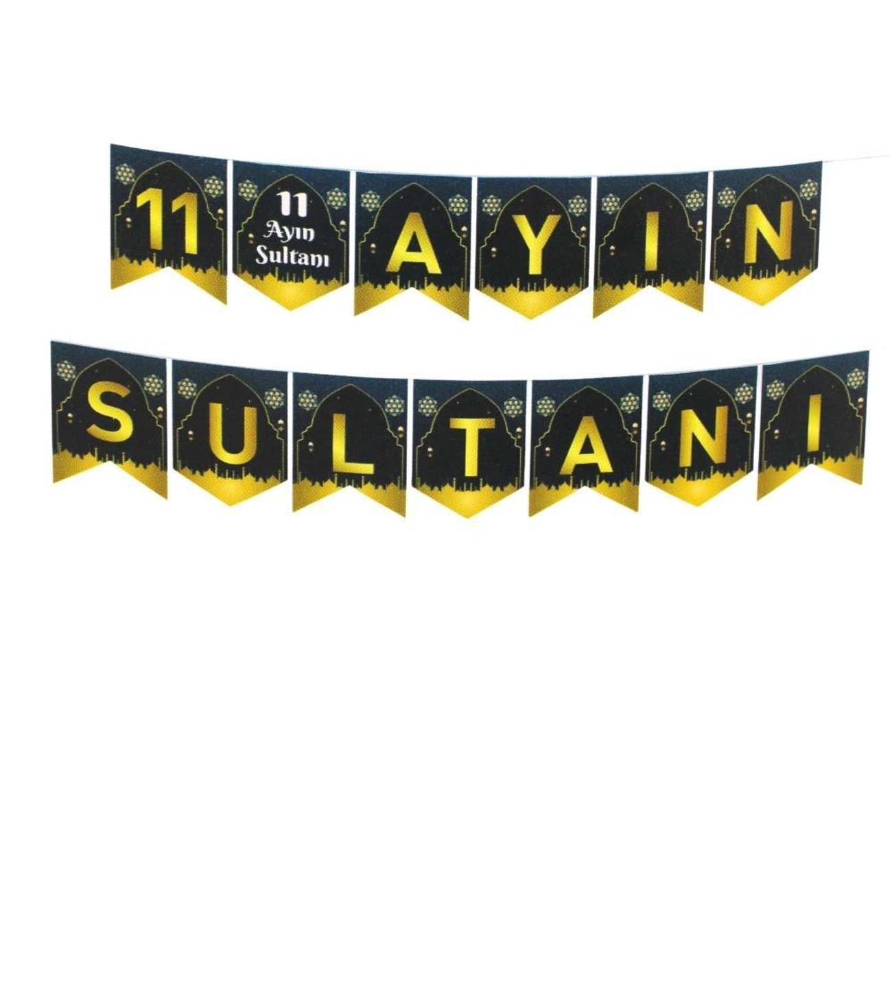 1 Ayın Sultanı Banner - Ramazan Banner - Hoşgeldin Ramazan Banner Ramazan Süsleri