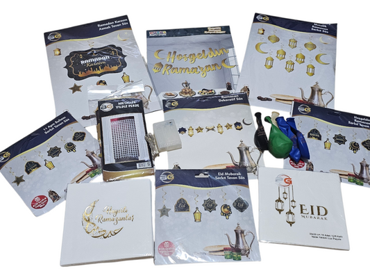 12 çeşit Ramazan Süs Paketi
