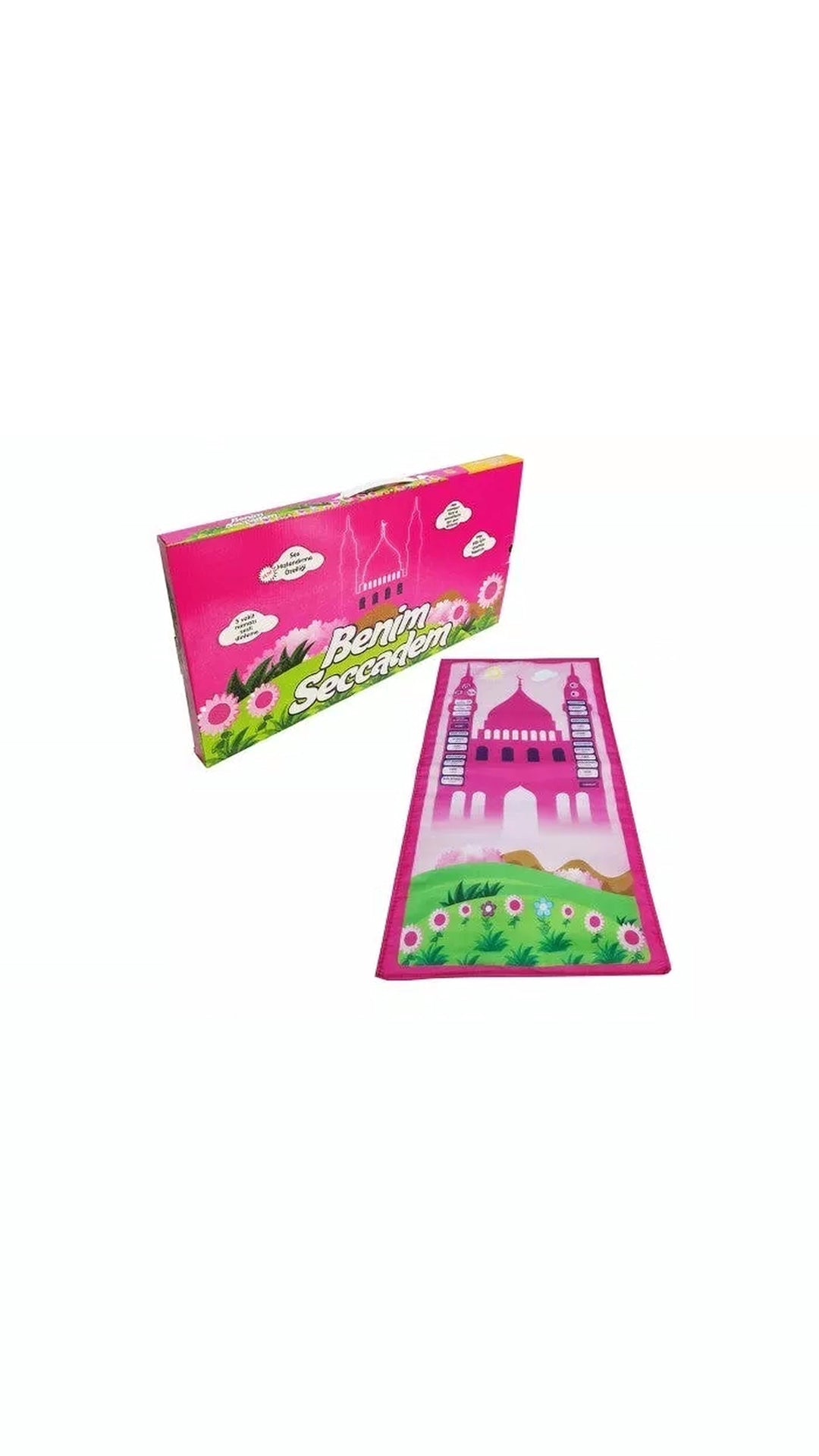 Akilli Seccade -7 Dilde Namaz ve Sureleri ögreten, sesli akilli seccade -