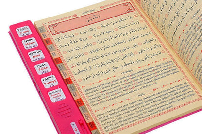 Sesli Yasini Şerif - Rahle Boy - 224 Sayfa - Pembe Renkli - Ayfa Yayınevi