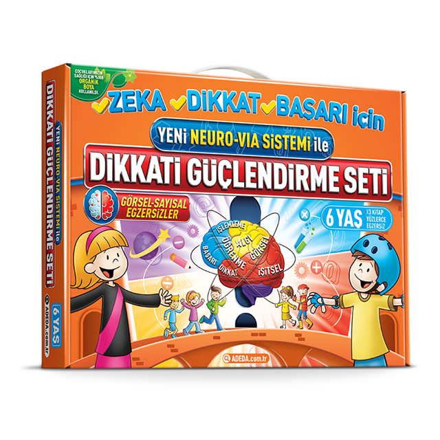 DİKKATİ GÜÇLENDİRME SETİ 6 YAŞ