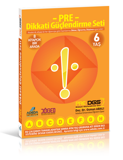 DİKKATİ GÜÇLENDİRME SETİ PRE 6 YAŞ