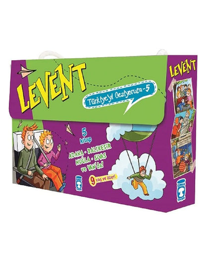 Levent Türkiye’yi Geziyorum – 5 Set (5 Kitap)