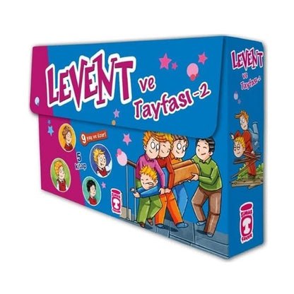 Levent ve Tayfası 2 Set (5 Kitap)